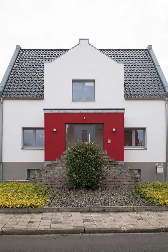 Fassade Renovierung Freistehendes Haus Maler Tiesmeyer Wohn Profis