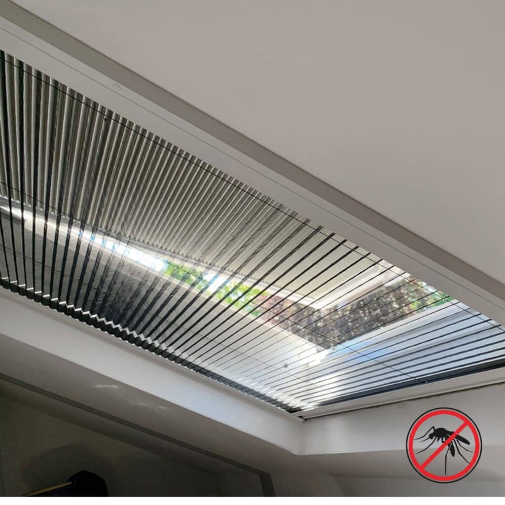 tiegermuecke in Deutschland verschiedene Arten von Insektenschutz - Dachschrägenfenster