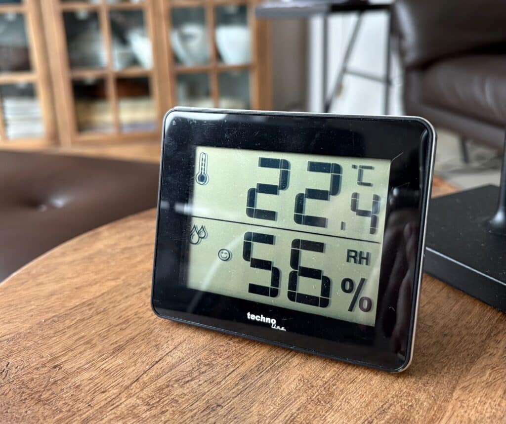 Hygrometer Raumklima Luftfeuchtigkeit Boden